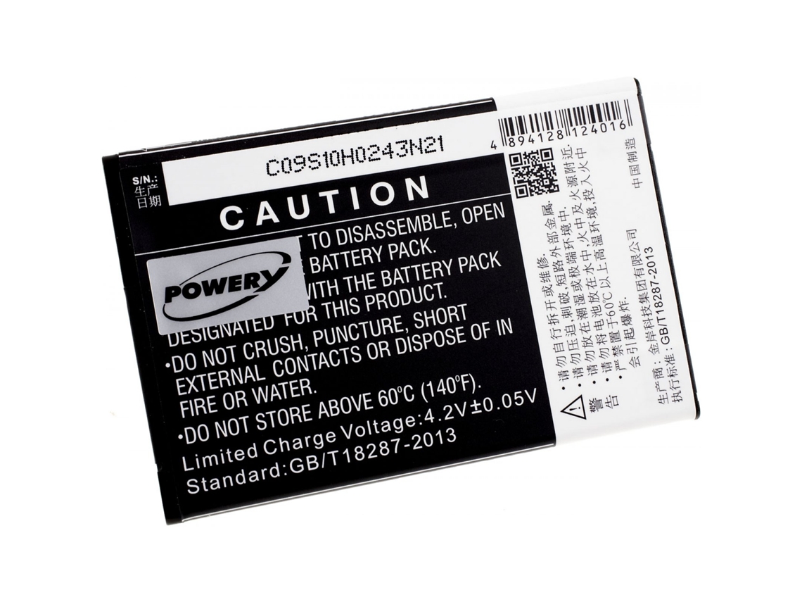 Batería POWERY 1.60.ZTE.22.14 para ZTE Blade A5