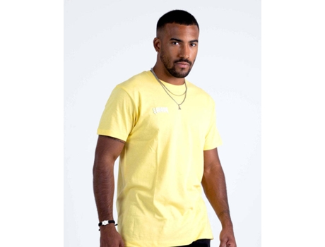 T-shirt Básica SAVAGE Iconic Algodón Hombre (XL - Amarillo)