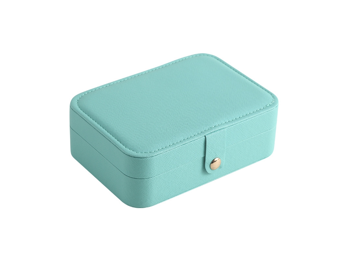 Caja de joyas de cuero portátil, para regalos Kofihety