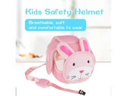 Gorro Protector Para La Cabeza Del Bebé Con Forma De Conejo, Ideal Para La Seguridad De Los Niños Pequeños Que Están Aprendiendo A Caminar Y Gatear - Suave