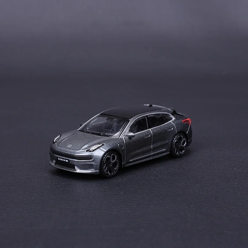 (gris) Coche De Juguete De Aleación Fundida A Presión A Escala 1:64 - Coche De Juguete Real