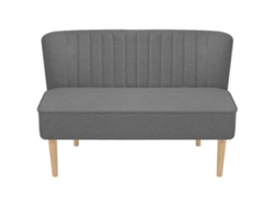 Sofá Relax Tejido Gris Claro 117 x 55,5 x 77