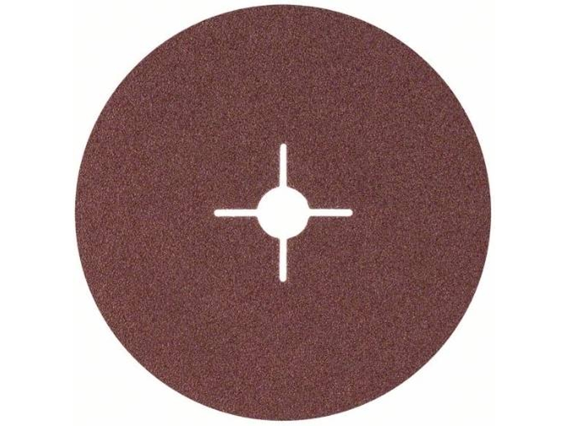 Disco de Lija BOSCH en Fibra R444 - Expert para Metal D= 180 mm; G= 60