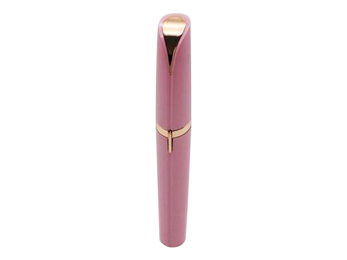 Máquina Depiladora De Pelo Corporal Y Facial En Forma De Lápiz Labial Para Mujeres (rosado, Batería)