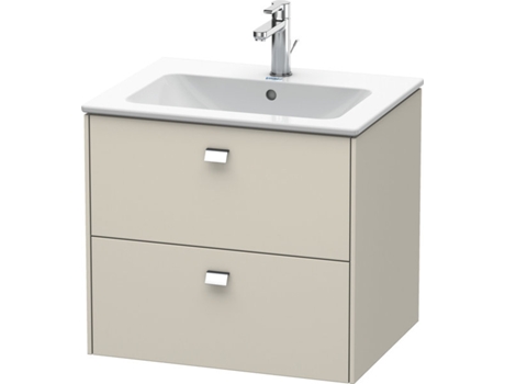 Mueble bajo lavabo DURAVIT Brioso de pared 62,0 x 47,9 cm con 2 cajones incl. hueco para sifón y delantal para lavabo ME by Starck 233663