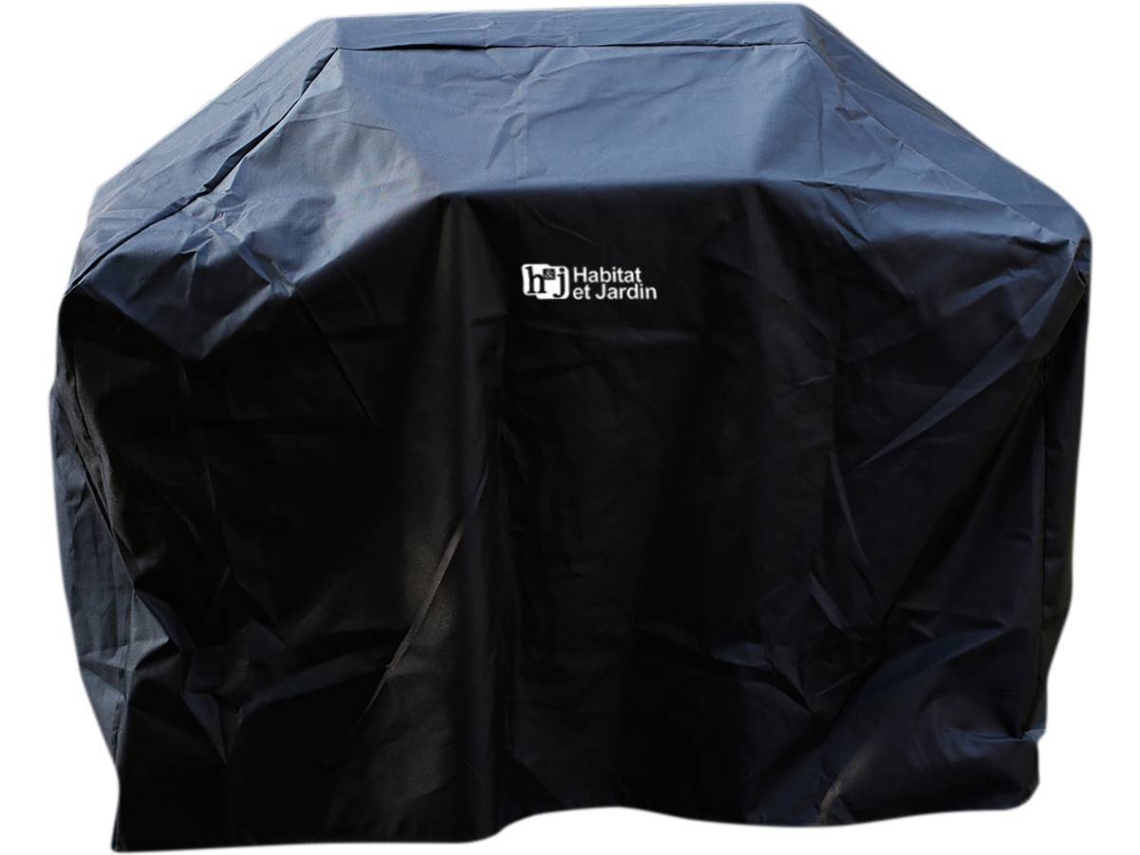 Funda para Barbacoa Party 5 HABITAT ET JARDIN (140x110 cm - Negro)