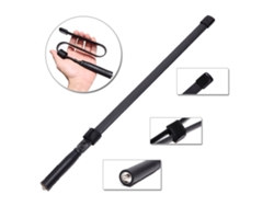 Antena De Regla Plegable Compatible Con Radios De Mano Portátiles