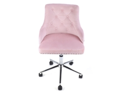 Silla de escritorio para computadora (ajustable, moderna tela de terciopelo)