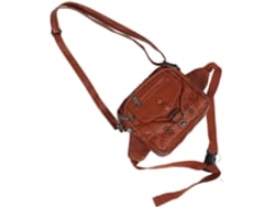 Bolsa De Ombro Feminina Em Couro Pu Com Vários Bolsos, Leve, Ajustável E Prática Para Viagens.