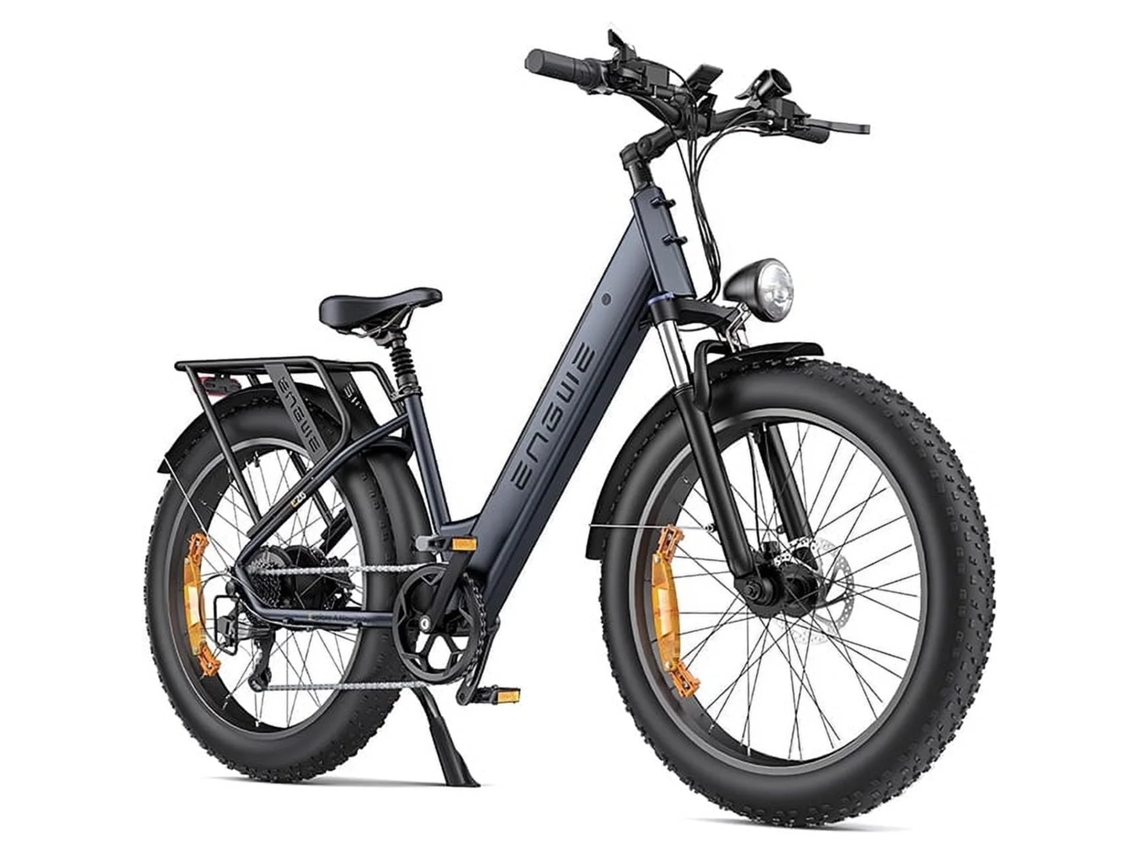 Bicicleta eléctrica todoterreno Engwe E26 St con doble suspensión, 250 W, 48 V, 16 Ah
