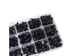 Kit Surtido De 480 Piezas De Tornillos Y Tuercas De Cabeza Hexagonal M3 M4 M5 Duraderos Para