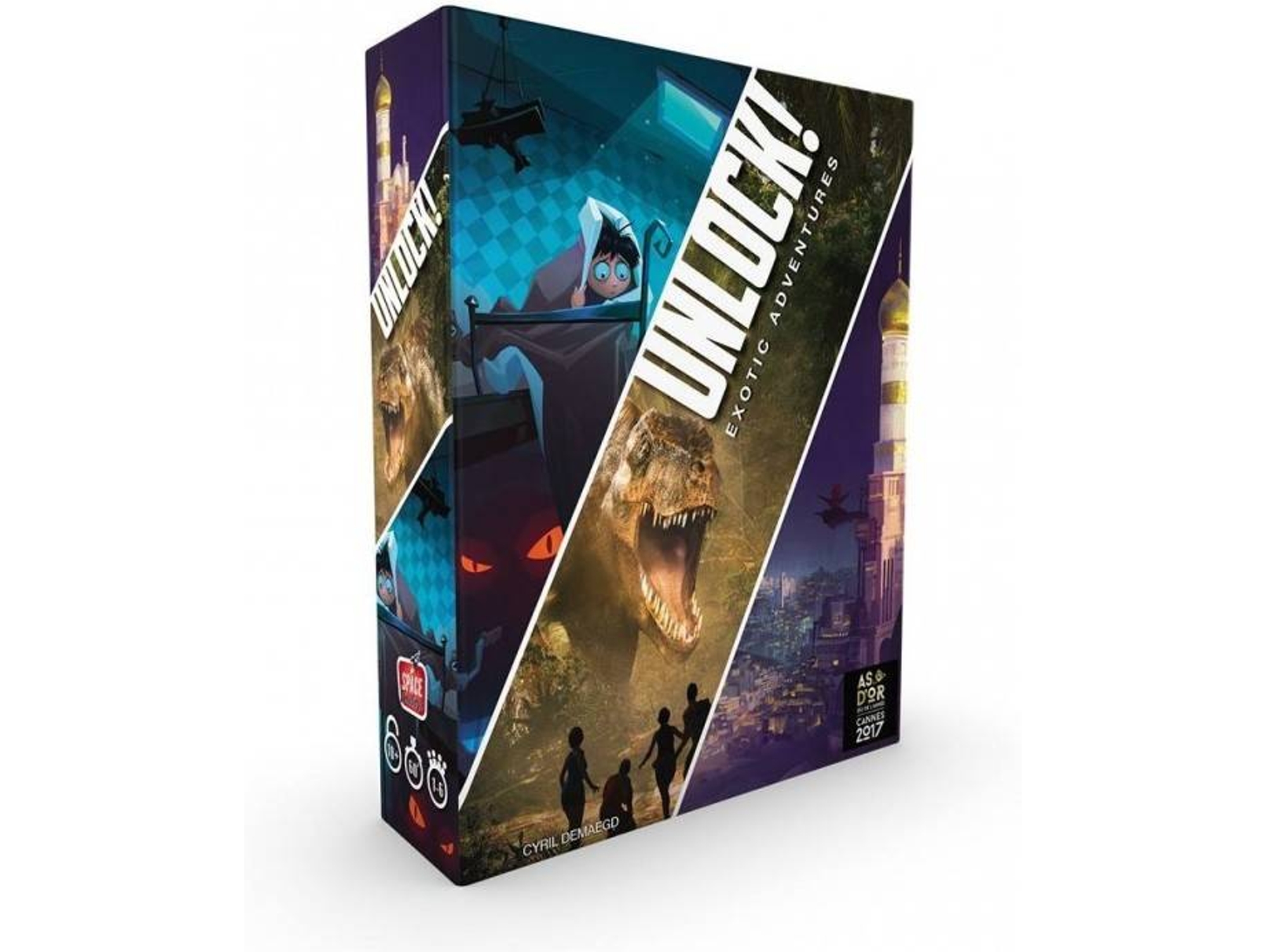 Juego de Mesa ASMODEE Unlock 4! Exotic Adventures (Inglés - Edad Mínima: 10)