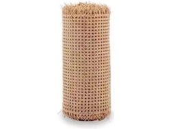 Rollo De Lona Trenzada De Ratán Natural, Perfecto Para Sillas Y Armarios.