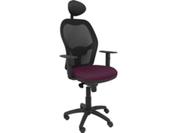 Silla de Escritorio Operativa PYC Jorquera C Morado N (Brazos Ajustables - Malla)