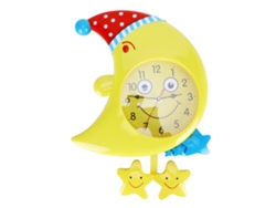 Reloj de pared silencioso para niños, modelo 2026, con un diseño decorativo de dibujos animados para la habitación infantil, la oficina o el hogar.