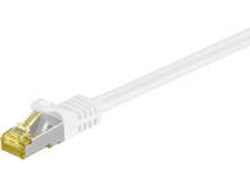 Cable de Red MICROCONNECT (RJ45 - 25 cm - Blanco)