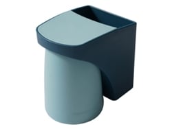 2026-portavasos De Cepillo De Dientes De Pared Con Ventosa Linjou (azul Mar Profundo)
