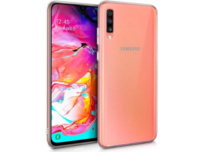 Carcasa Samsung Galaxy A70 COOL Silicona Transparente
