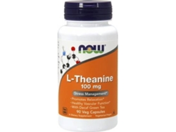 Complemento Alimentar NOW L-Teanina (90 cápsulas)