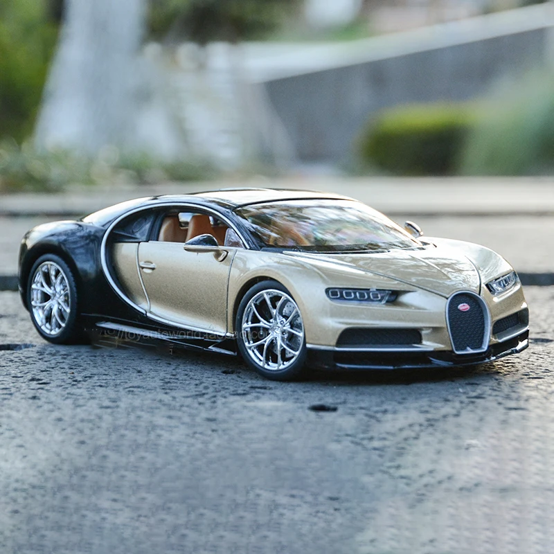 (oro) Modelo De Coche De Juguete De Metal Fundido A Presión A Escala 1:24, Modelo Coleccionable.
