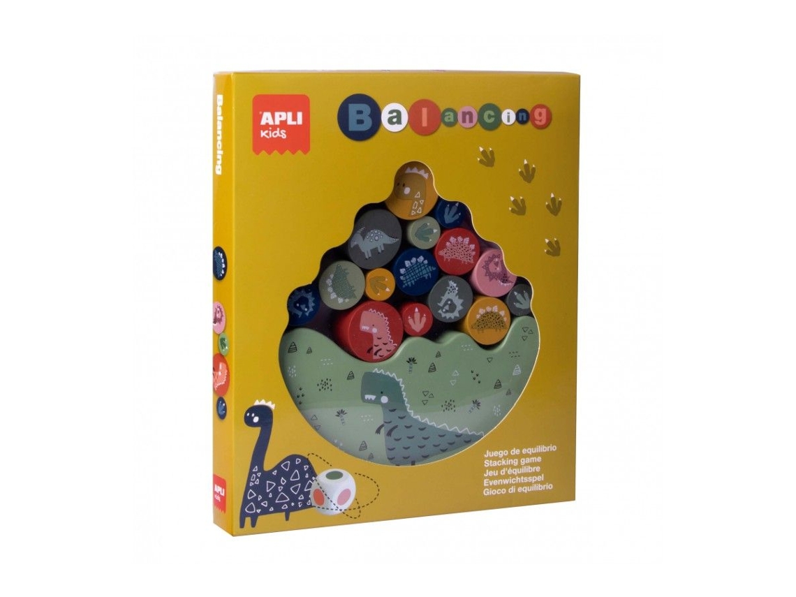 Juego Educativo APLI Dinossauros Equilíbrio
