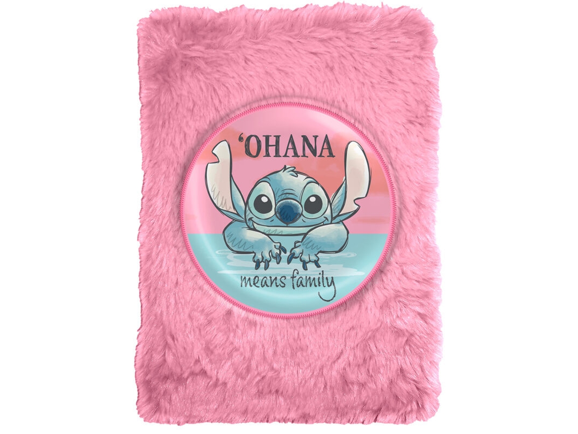 Cuaderno de peluche de Stitch de Disney B.active