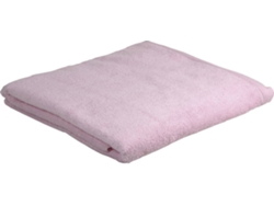 Toalla Baño Rosa Claro Gr.580/M2 Modelo Flor 100X150Cm