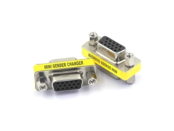 Adaptador VGA hembra a VGA hembra - 1 unidad - GOEIK