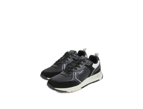 Zapatillas PEPE JEANS Joy Piel Negro (44)