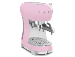 Cafetera SMEG ECF02PKEU Express (15 bar - Café molido y monodosis)