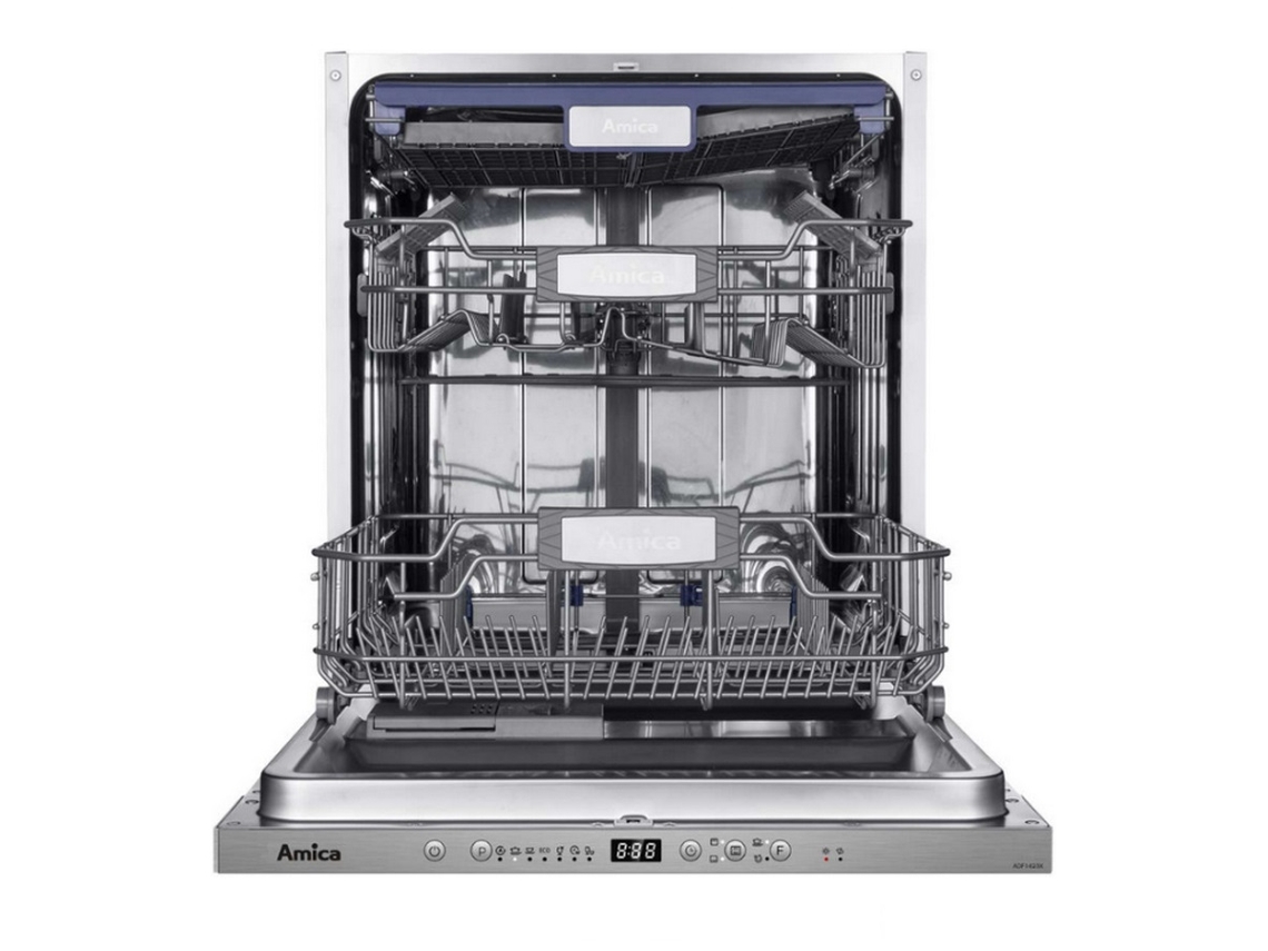 Lavavajillas Integrable AMICA ADF1423 (14 Cubiertos - 59.8 cm - Panel Inox)