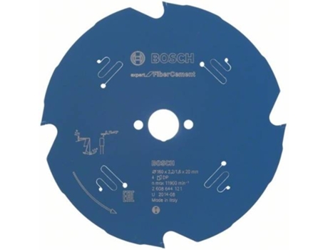 Disco de Sierra Circular BOSCH Expert para Cemento 160x20x2.2 mm - 4