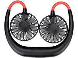 Mini ventilador USB para el cuello, sin marca, 360 g, para uso doméstico y en exteriores.