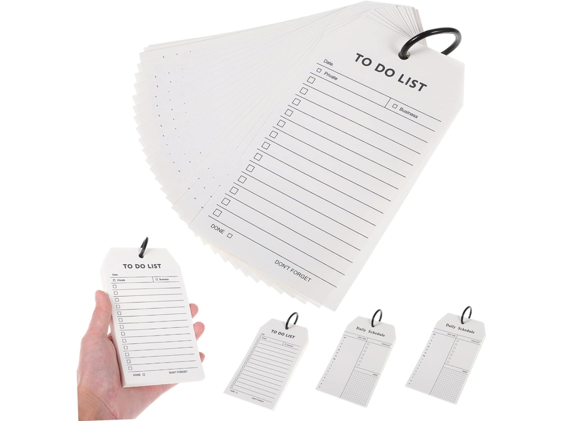 Paquete De 4 Cuadernos Planificadores, , Listas De Tareas