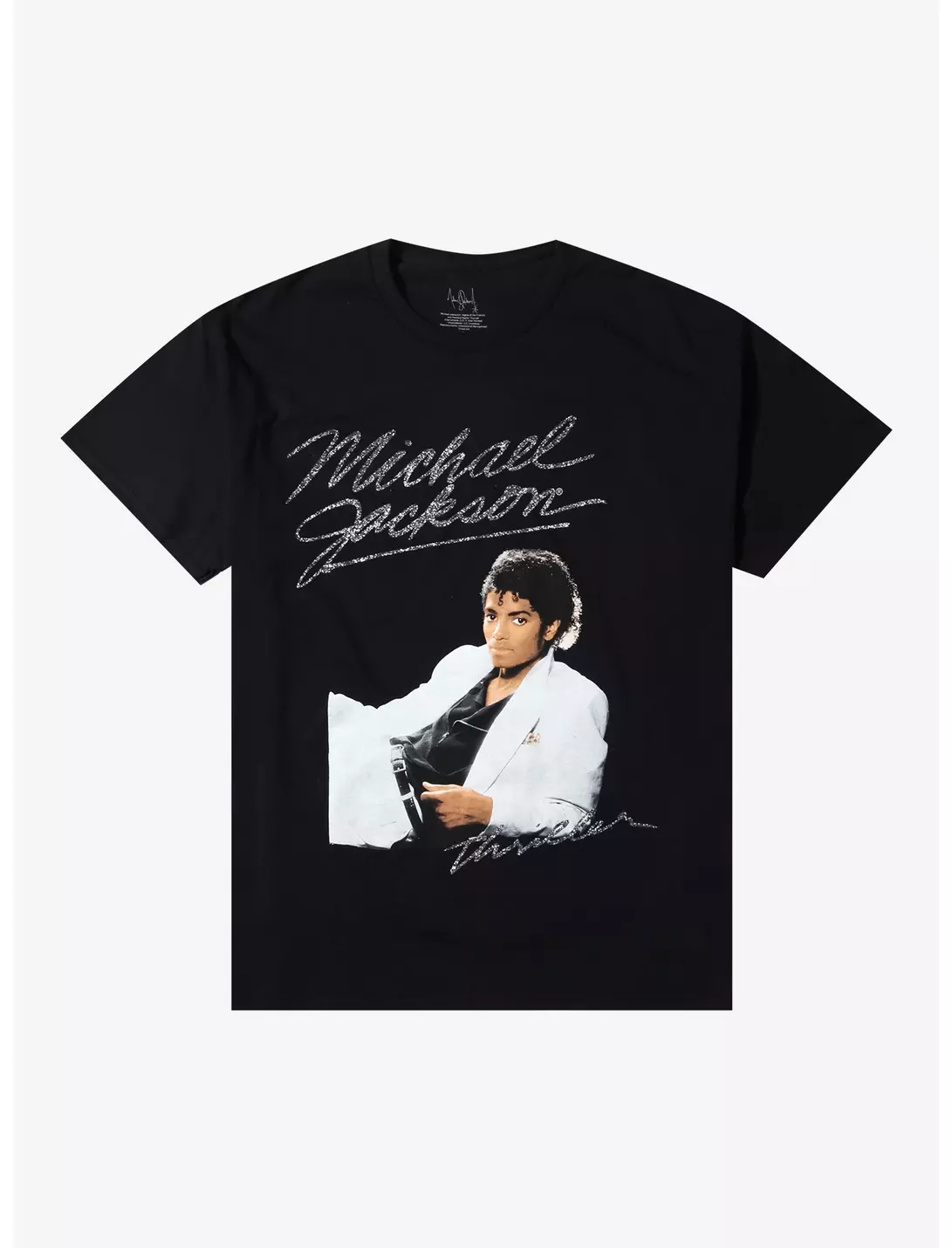 Camiseta unisex para adulto talla XXL ROCKINSTONE con retrato del álbum Thriller de Michael Jackson