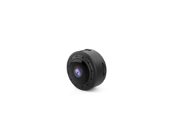 Mini cámara espía 1080p Wifi oculta para niñera, inalámbrica, con visión nocturna y control remoto por movimiento. Para coche y hogar Yizhood (Negro)