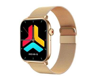 Reloj inteligente con pantalla grande de 1,96 pulgadas para mujer, Monitor de oxígeno y temperatura corporal, asistente de voz, reloj inteligente S...