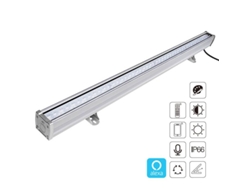 Proyector Led Lineal 24W Rgb+Cct 220V Rf Alexa Sinc. 1M Rgb + Dual Regulable LEDBOX