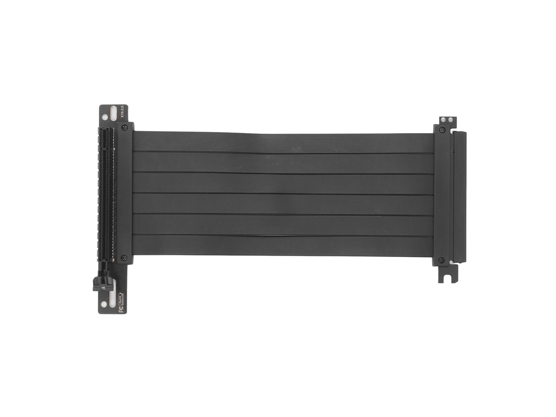 Cabo Elevador Pcie 3.0 X16 Para Placa De Vídeo Flexível De Alta Velocidade Com Conector Fêmea 90 Graus