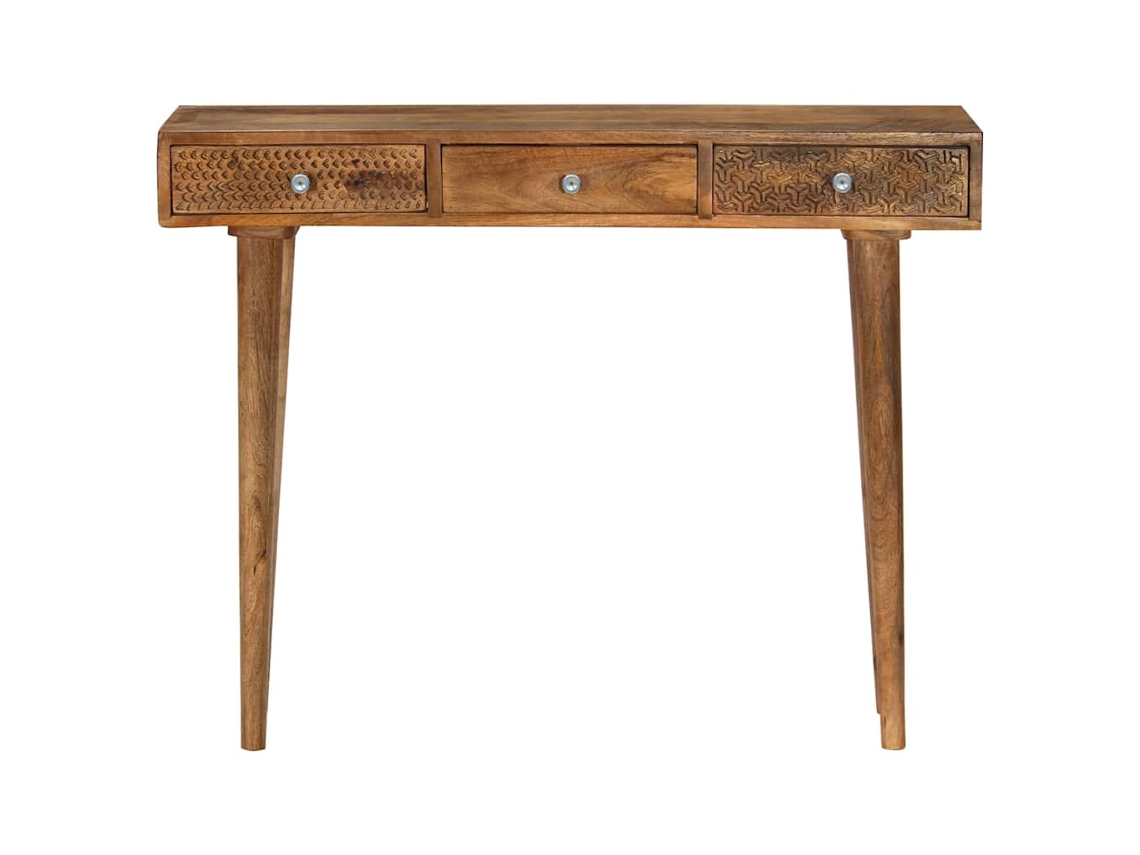 Maison Exclusive - Mesa Consola De Madera Maciza De Mango 102x30x79 Cm