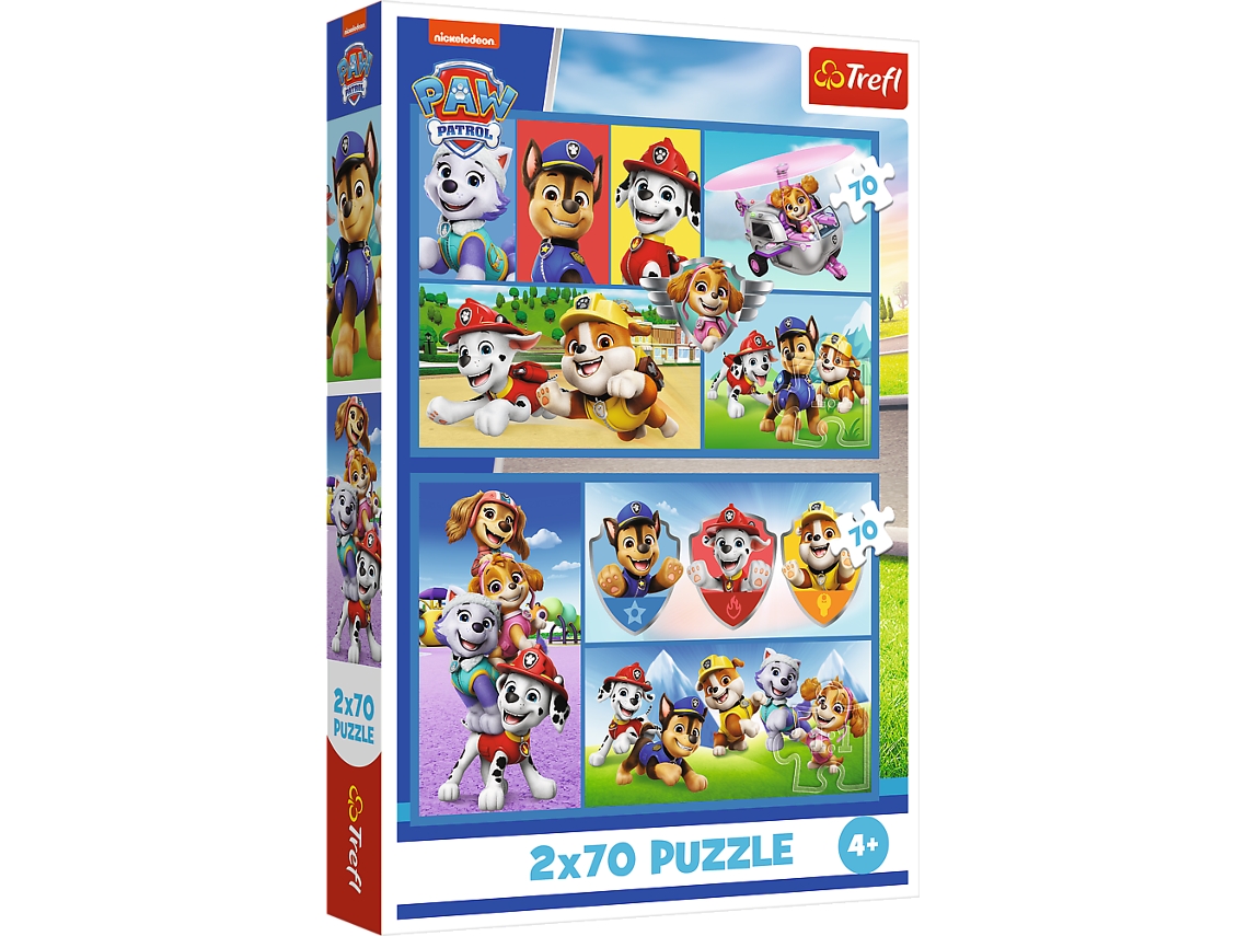 Puzzle 2x70 Patrulla Canina Reglas Trefl 34441 Trefl Puzzle