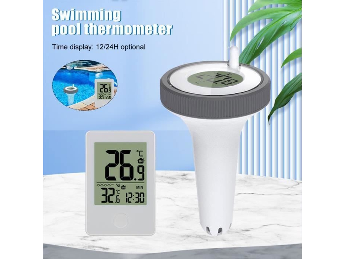 Termômetro de Piscina Sem Fio Medidor Digital de Temperatura Da Água para Sensor de Temperatura de Piscina 