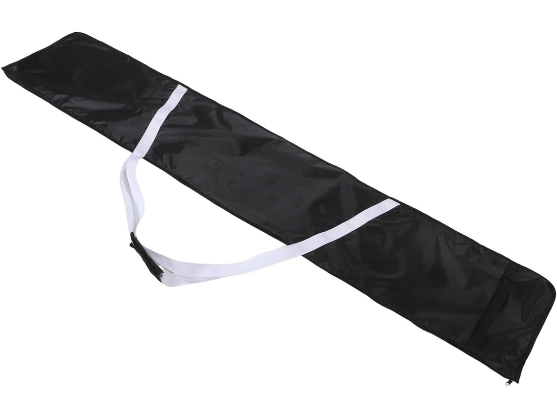 Bolsa para tabla de snowboard negra, fabricada en tejido 420d, 185 x 33 cm, impermeable y suave.