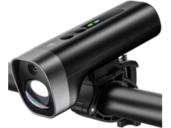 Cámara Para Bicicleta Hd 1080p Con Iluminación Led De 3 Niveles Para Conducción Nocturna Y Grabación En Tarjeta Tf.