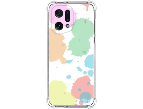 Carcasa para Oppo Find X5 5G TUMUNDOSMARTPHONE Dibujos Antigolpes Acuarela 05 Multicolor