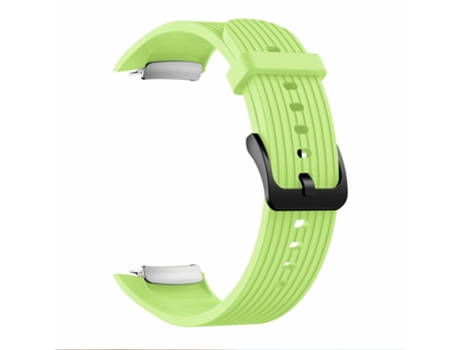 Correa de Silicona grano rayas verticales tamaño grande para Samsung Galaxy Gear Fit2 pro - pista
