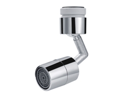 Extensor de grifo giratorio de plástico, antisalpicaduras, para cocina y baño.
