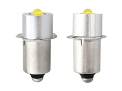 Bombillas Led De Repuesto P13.5s Para Linterna, Cc 4v-12v, 3w, 2 Unidades (p13.5s, Plateadas)