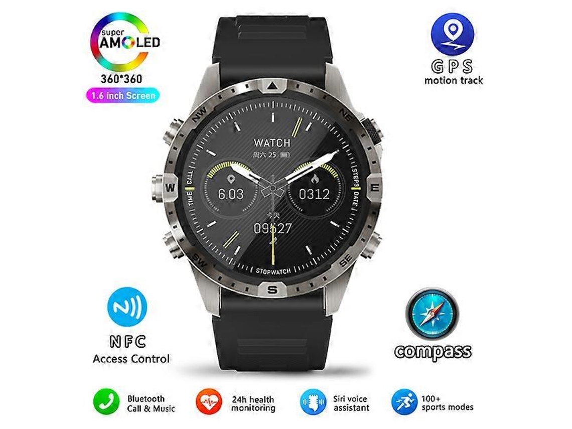 Reloj inteligente 2023 para adultos, deportivo con pantalla táctil, resistencia al agua IP67, Bluetooth, compatible con Android e iOS. Ly Ebike