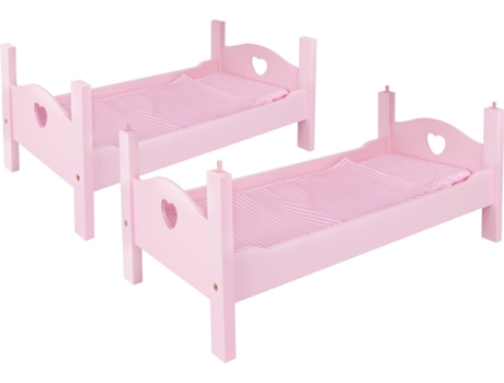 Doll´S Bunk Bed Pink SMALL FOOT COMPANY (3 años)